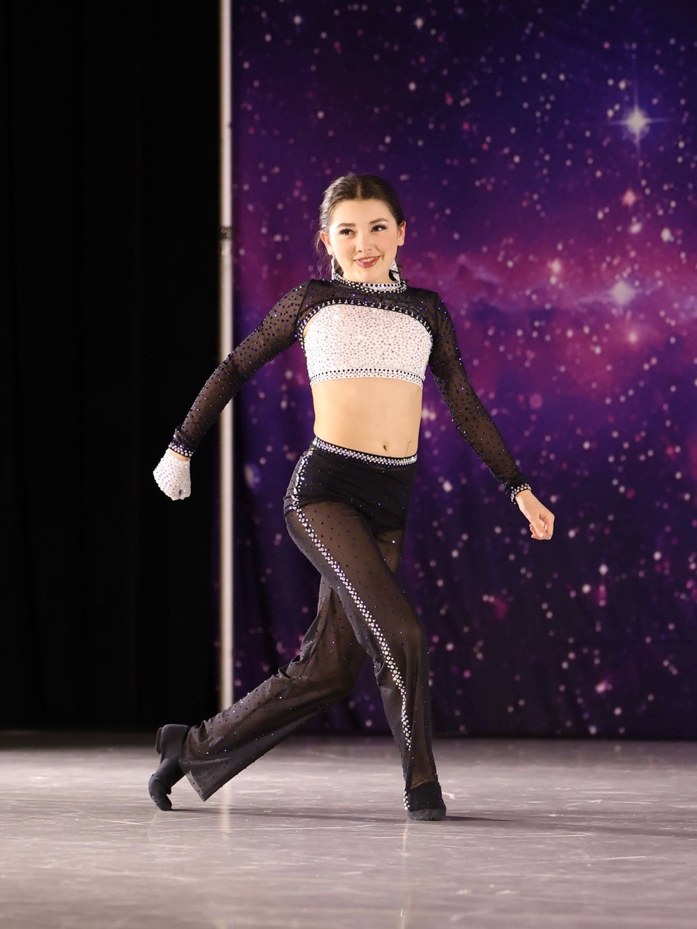 Award winning super blinged out jazz costume